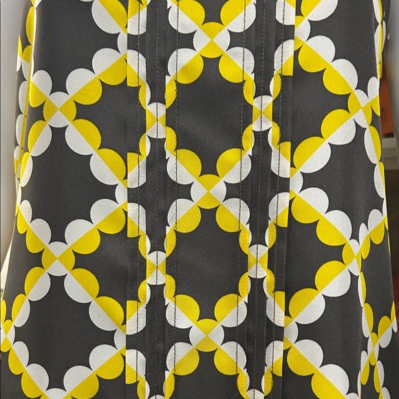 Tory Burch Yellow, grey, and white  Patterned Tank Top - Picture 6 of 16